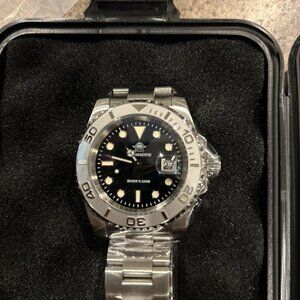 Addiesdive Yacht-Master Quartz Stainless Steel 200M Dive Watch